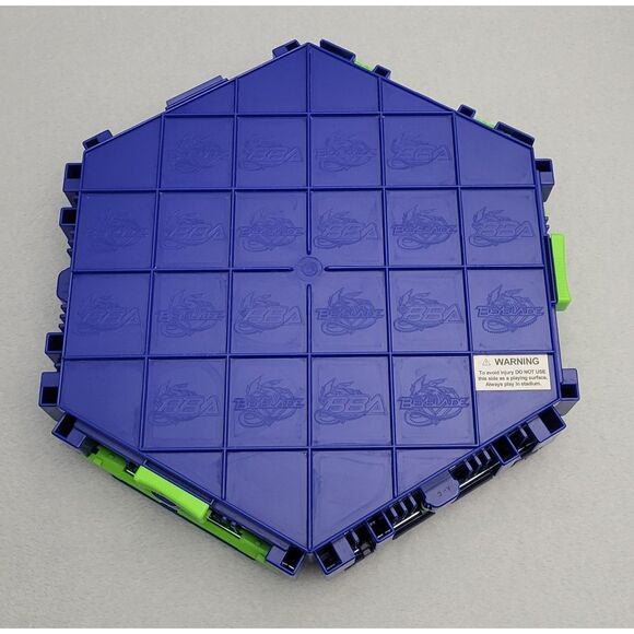 VTG 2003 Hasbro Takara Beyblade BBA VForce Mobile Stadium Collapsible Arena BL - Picture 4 of 12